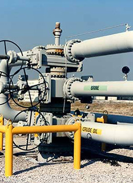 تاسیسات بالا دستی و رو زمینی